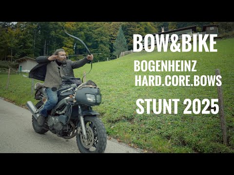 Bow & Bike - Bogenheinz und HardCoreBows - Stunt 2025