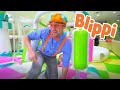 Learning With Blippi At An Indoor Play Place For Kids Learning For Kids