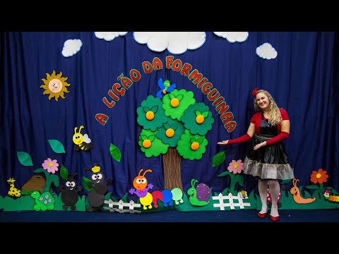 Culto online infantil - A lição da formiguinha.