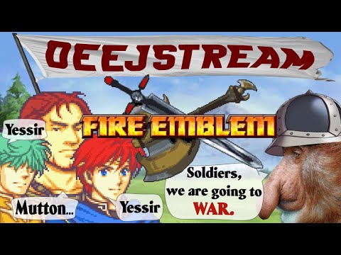 The DEEJSTREAM: Fire Emblem 7 Hector Hard Mode IRONMAN STREAM - Part 1