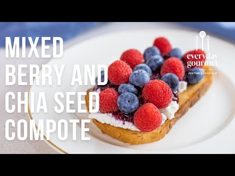 Mixed Berry and Chia Seed Compote | EG13 Ep40