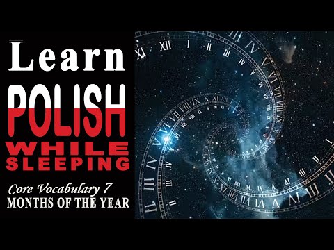 📅1.7 Months of the year │🇵🇱 Learn POLISH while sleeping!