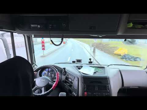 POV: driver in Russia Daf XF105