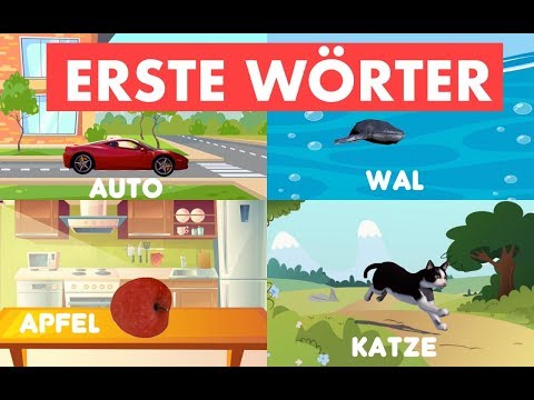 Erste Wörter Lernen | 4 KIDS