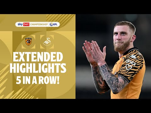 5 IN A ROW! | Hull City v Swansea City extended highlights