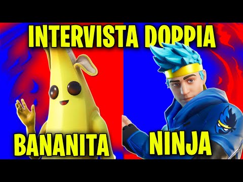 BANANITA CHIEDE A NINJA DI ALLENARLO PER BATTERE MIDA ! - Fortnite