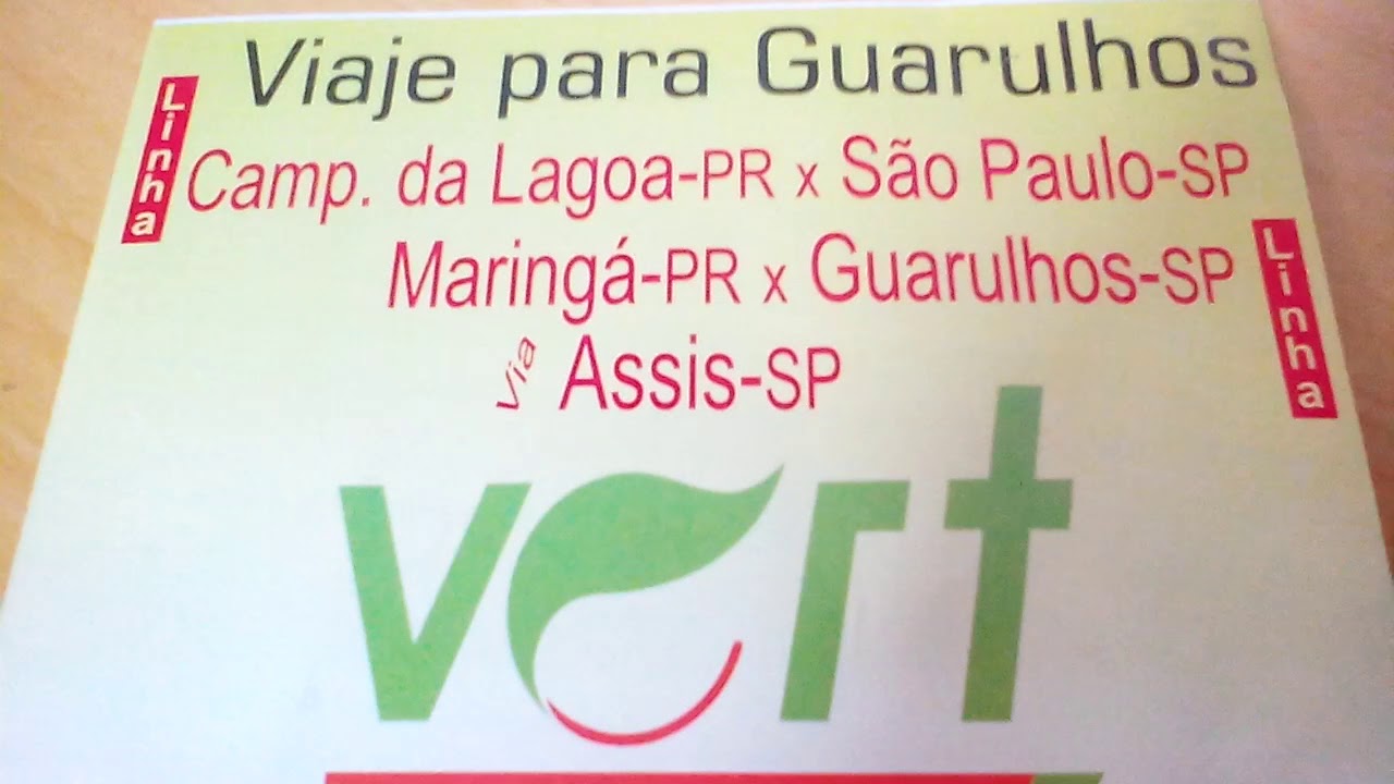 De Maringá PR para São Paulo SP venda de passagens de ônibus na www.rodoviariavirtual.com.br