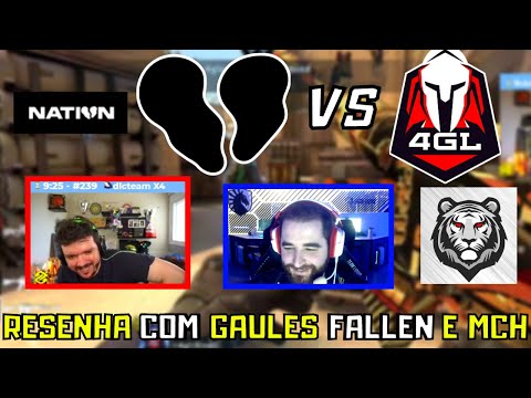 00Nation vs 4glory (Mirage) RESENHA com Gaules Fallen e mch