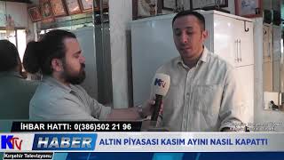 ALTIN PİYASASI KASIM AYINI NASIL KAPATTI
