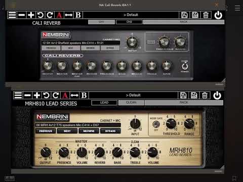 Nembrini Mrh 810 vs Cali Reverb clean tones