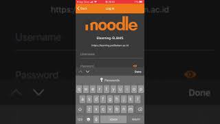 Akses Website Learning Polibatam Melalui Aplikasi Moodle