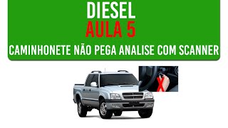 Curso Diesel Aula 5 - Caminhonete não pega analise com scanner