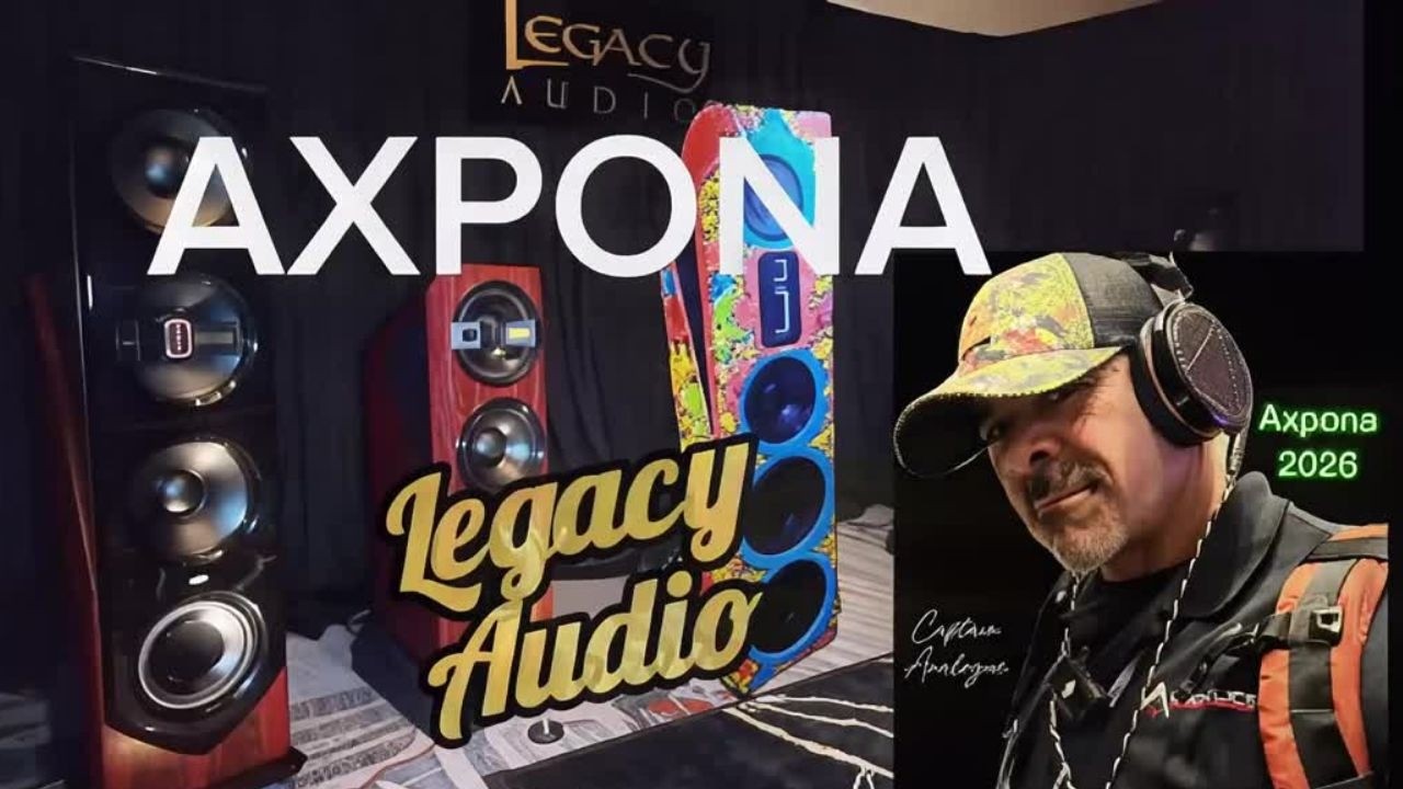 Legacy Audio STUNS at AXPONA 2026 with Artist Speakers & MASSIVE Sub