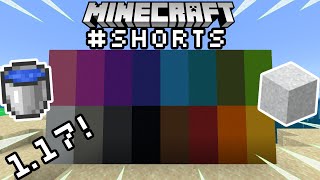 How to Make Concrete in Minecraft 1.19 #shorts