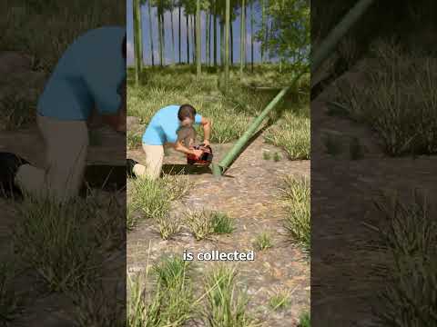 How Liquor Is Aged Inside Living Bamboo 😮