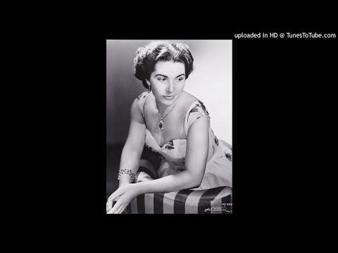 Rosanna Carteri sings "Mia madre aveva...piangea cantando....Ave Maria"