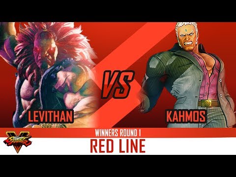 Red Line SFV 14 - Levithan (Akuma) Vs. Kahmos (Urien)