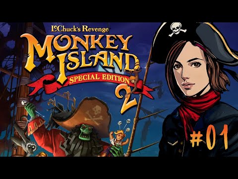 Kennst du Guybrush Threepwood? Zum ersten Mal LECHUCKS RACHE - MONKEY ISLAND 2 (Special Edition) 1/2