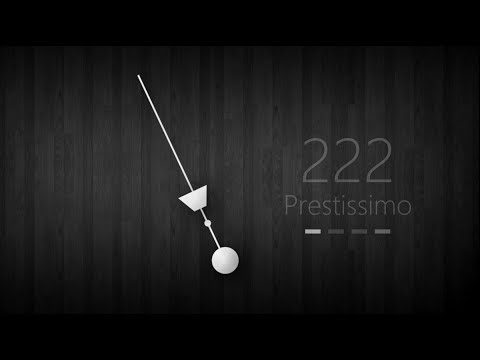 BPM 222 Tempo Metronome（メトロノーム）4/4 拍子 テンポ