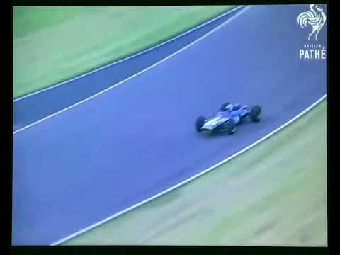 Incredible reworked colour 60fps 1964 footage of the F1 British GP onboard Jim Clark Lotus 25