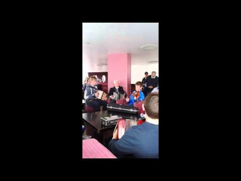 All Ireland U18 Accordion Winner Colm Slattery with Pake Brady & Niall Slattery