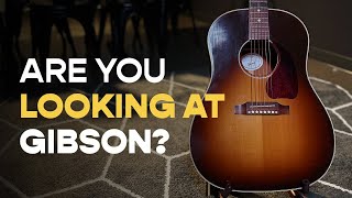 Video thumbnail for Why I Chose Gibson | Gibson J-45 Standard Acoustic Guitar Demo and Review by Sunday Tone