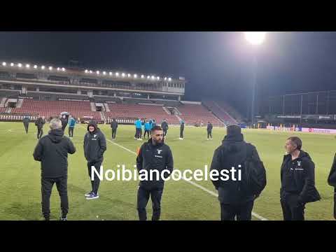#ConferenceLeague - #Cluj - #Lazio, il walk around dei biancocelesti