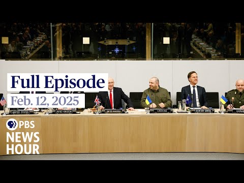 PBS News Hour full episode, Feb. 12, 2024