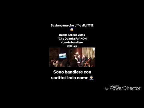 Roberto saviano accusa enzo dong,E lui risponde