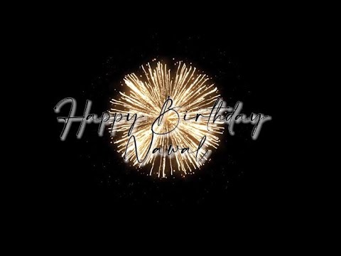 HAPPY BIRTHDAY NAWAL!