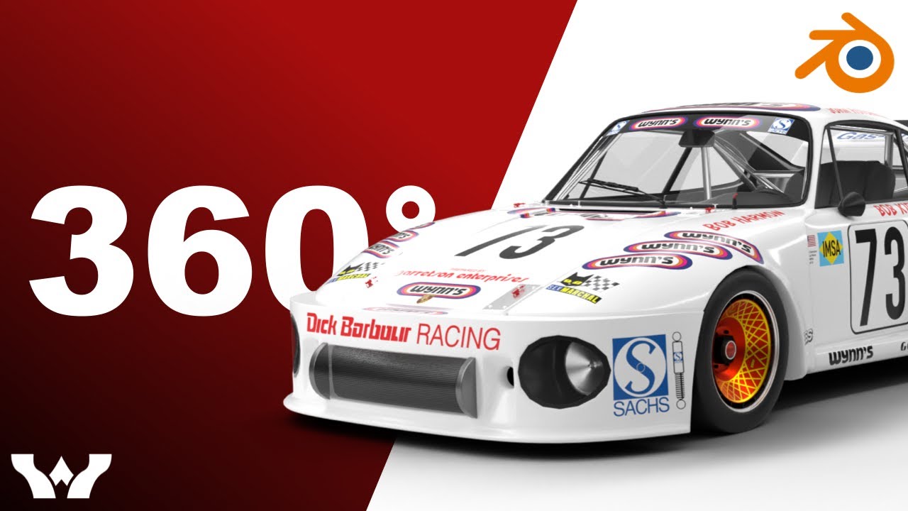 Porsche 935 79 1979 Wynns Le Mans Racing HQ 3D Model