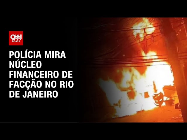 Polícia mira núcleo financeiro de facção no Rio de Janeiro | CNN NOVO DIA
