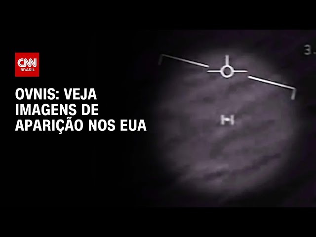 OVNIs: veja imagens de aparição nos EUA | CNN BRASIL