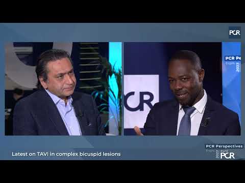 Latest on TAVI in complex bicuspid lesions - EuroPCR 2023
