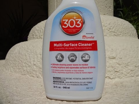303 Products Multi-Surface Cleaner Review and Test Results on my Patio Furniture