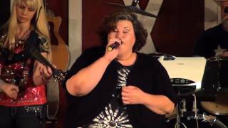 April Sanders sings Here Comes My Baby Back Again at the Gladewater Opry 4 16 16