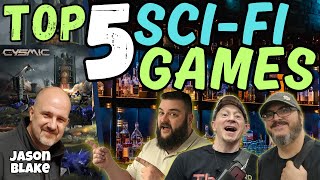 Top 5 Sci Fi Games With Jason Blake | WHISKEY WEDNESDAY LIVE @ 8!