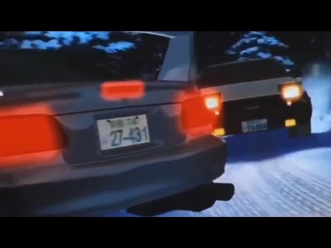 Initial D Bust the future wall move