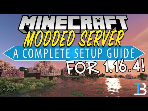 How To Make A Modded Minecraft Server in 1.16.4 (Forge Server for 1.16.4!)