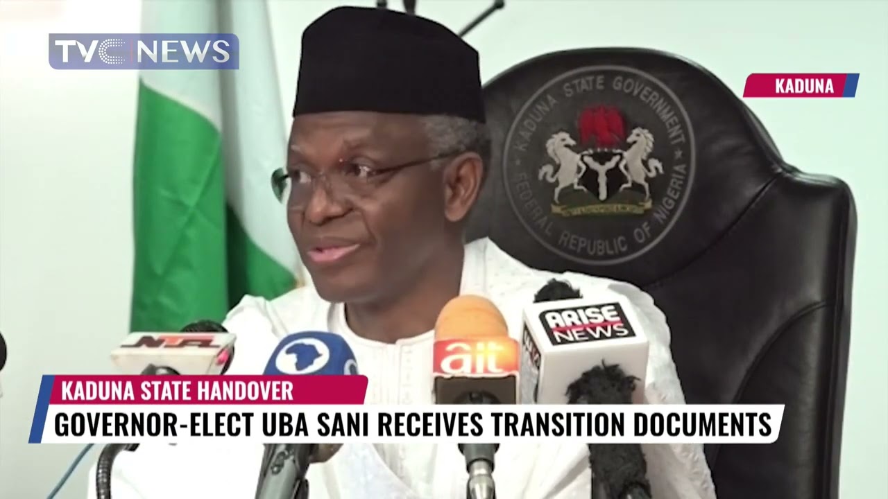 Kaduna State Governor Elect Uba Sani Receives Transition Documents