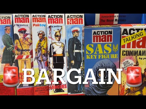 Action Man 40th Anniversary Bargain Alert..