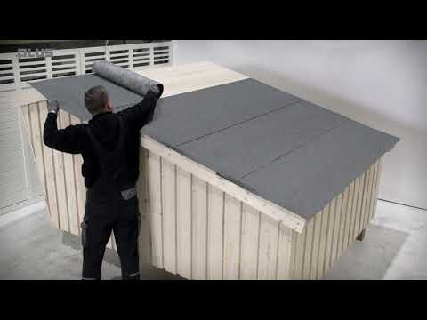 Takpapp för Multihus 2-modul