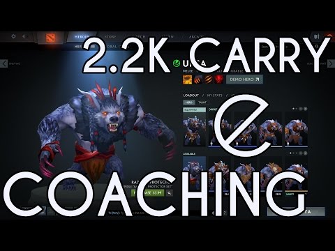 Dota 2 ecko coaching 2.2k carry - IMPROVEMENT!!!