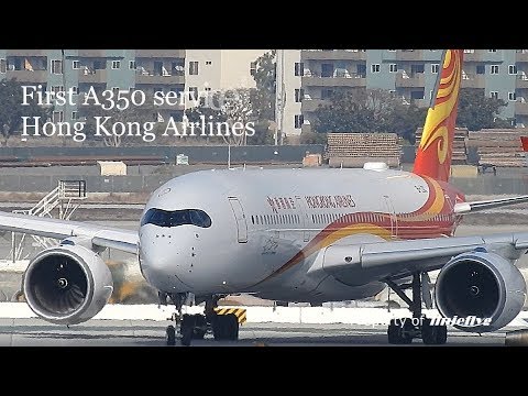 First Airbus A350 service to LAX by Hong Kong Airlines