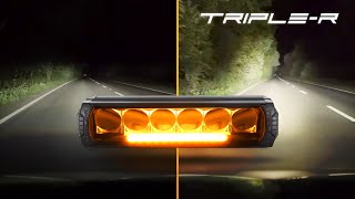 LED přídavné světlo 322mm, LAZER TRIPLE-R 850, poziční světlo, s funkcí výstražného světla (strobo), 6930lm, 10-32V, 5000K