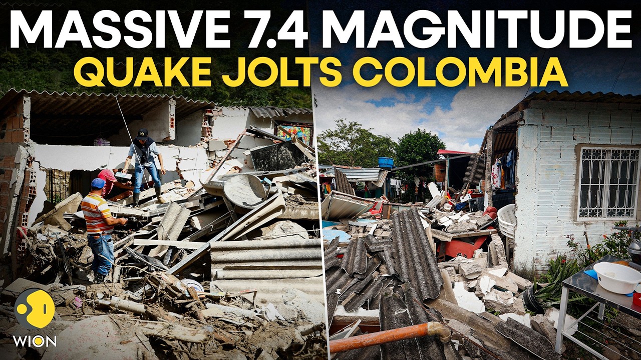Colombia Earthquake: Massive 7.4 Quake Shakes Colombia | 18 Dead In Pereira | WION ORIGINALS