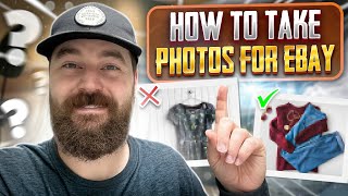 How To Take Photos for eBay! Ultimate Beginners Guide (Clothing Photography)