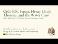 Celia P R  Frease, Henry David Thoreau, and the Water Cure