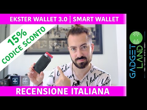 Recensione Ekster Wallet 3.0 | Portafoglio in pelle con GPS + CODICE SCONTO 15% | Smart Wallet
