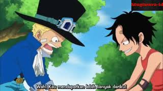 Download lagu Momen ace dan sabo mau bunuh luffy mp3